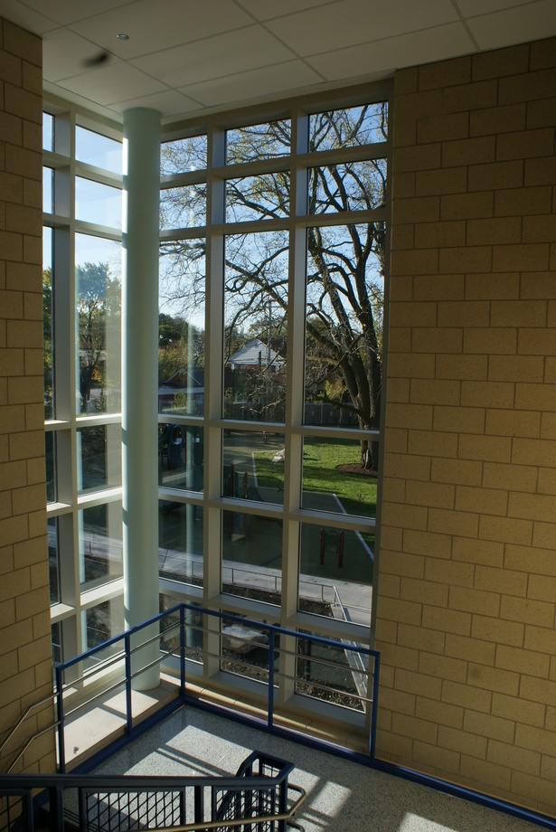 Interior View of Stair Tower