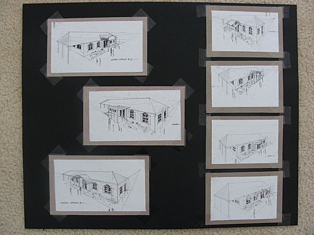 Renderings of several Entry/Canopy Themes