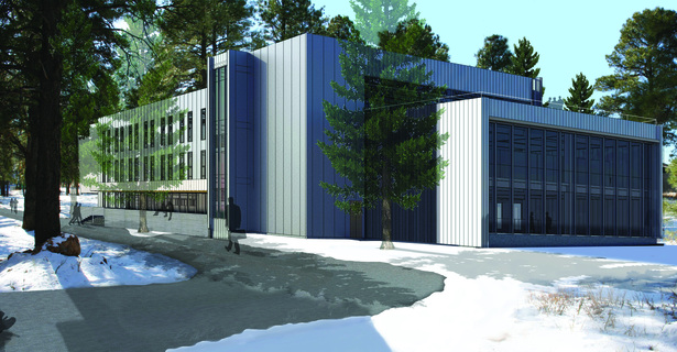 NE Exterior View