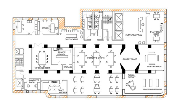 Senior Center Floor Plan