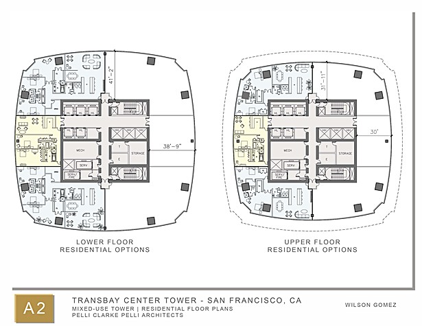 Hi-Rise Apartment Layouts
