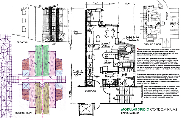 CONCEPT FOR MODULAR STUDIO CONDOS