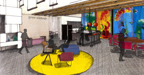 Break room Perspective