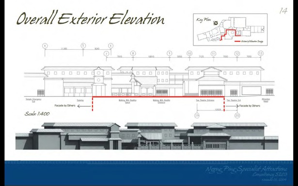 Schematic Design - Overall Exterior Elevation