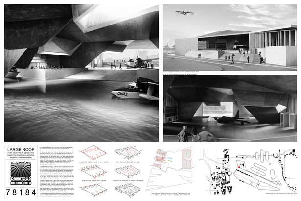 Honorable Mention-Large Roof Team: NC-OFFICE, Nik Nedev, Peter Nedev, Elizabeth Cardona, Cristina Canton, Jorge San Martin Location: Miami, FL, USA