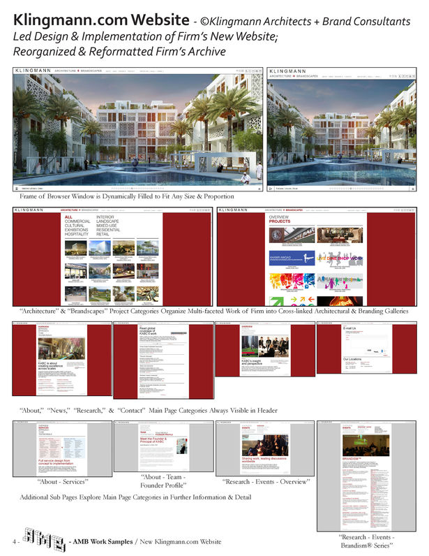 Redesigned Klingmann.com Website