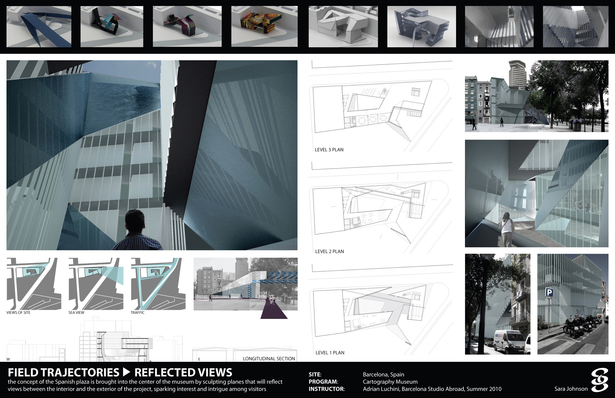 Field Trajectories: Reflected Views