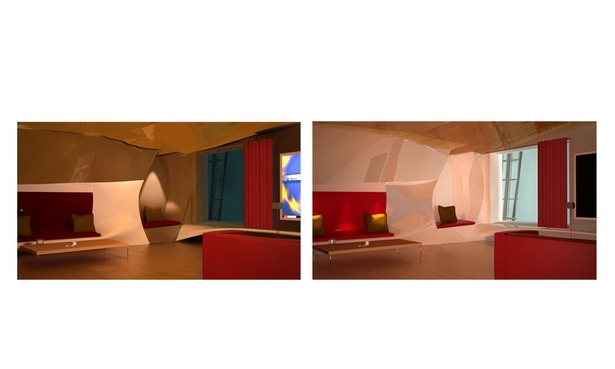Rendering with 3dmax v-ray plugin and floor plan layout