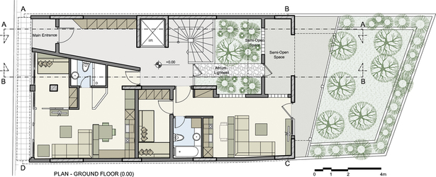 final plans and sections of the project