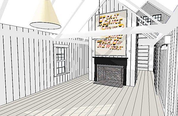 Long Room (SketchUp)