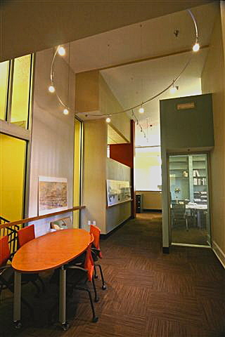 Informal crit area