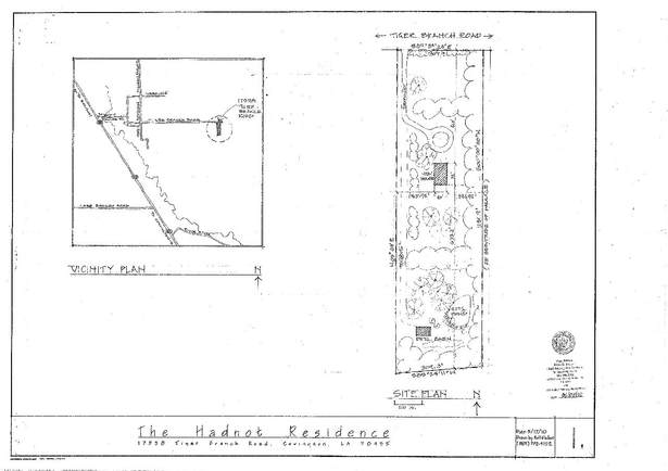 Vicinity & Site Plans