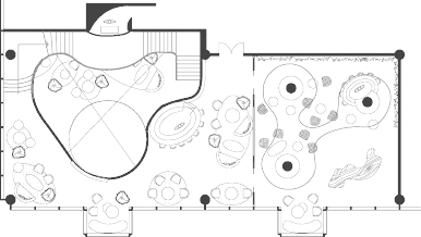second floor plan (AutoCAD)