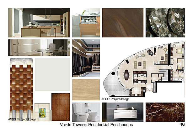 Concept and Design for Penthouses.