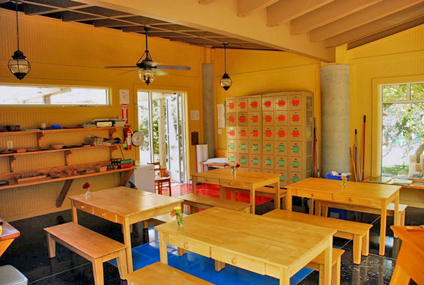 Chameleon Pavilion interior