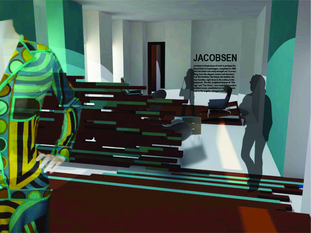 render of exhibit room 2