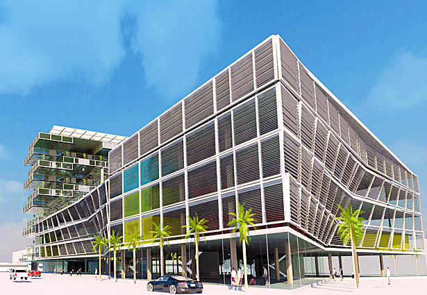 Cultural Center South Facade