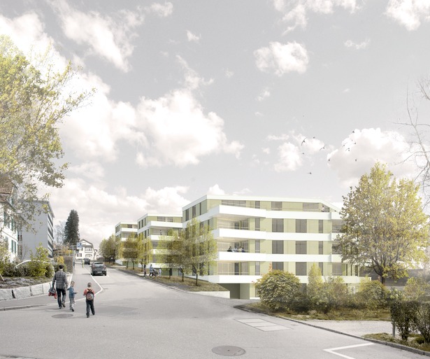Exterior perspective A