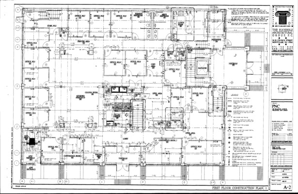 First floor architectural plan