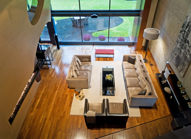 Fireplace project, private residence: Cubic Projekt, Planika Fires