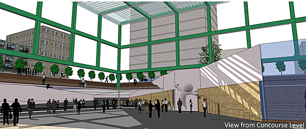 View from Concourse