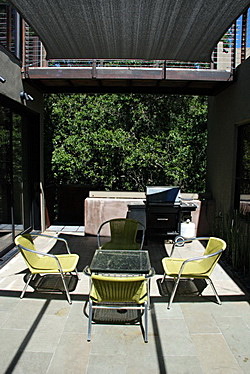Front courtyard