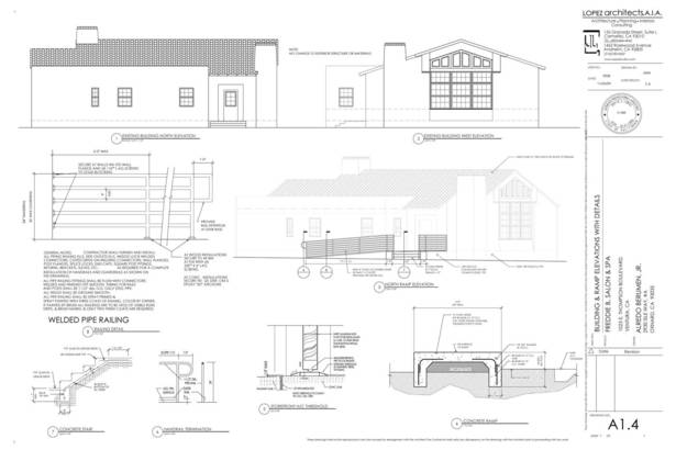 ADA Ramp Elevations