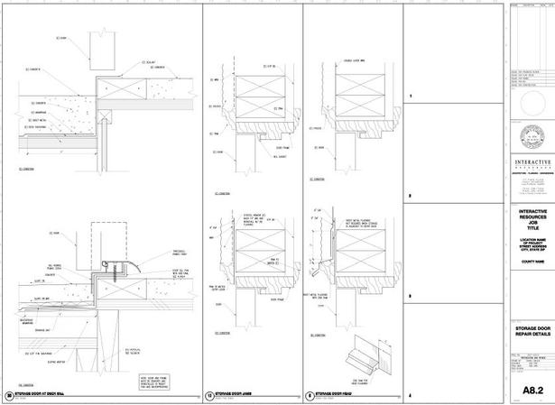 Construction drawings built
