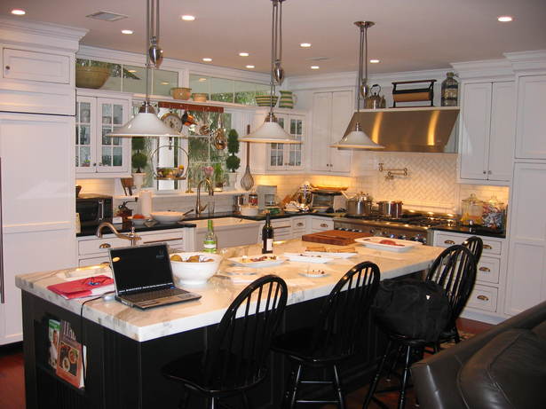 Expanded open plan kitchen/family room