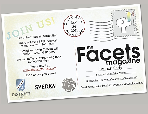 Magazine Launch Party Invitation
