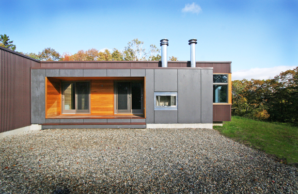 Vermont Cabin exterior, © RES4