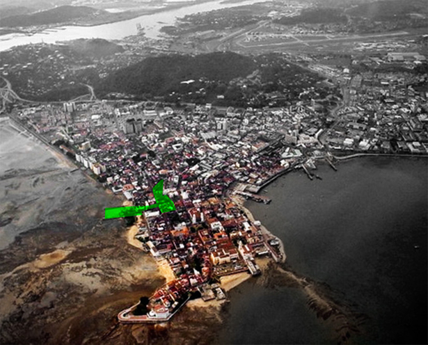 Site, Plaza Herrera, nestled into Casco Viejo - The Old City