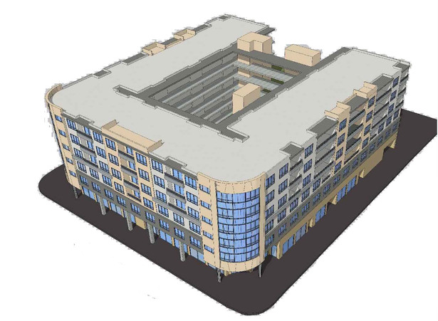 3d massing model