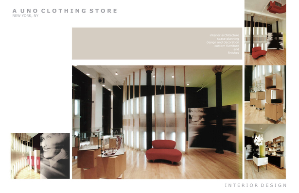 Clothing Store in Tribeca, New York, built with $60,000 budget