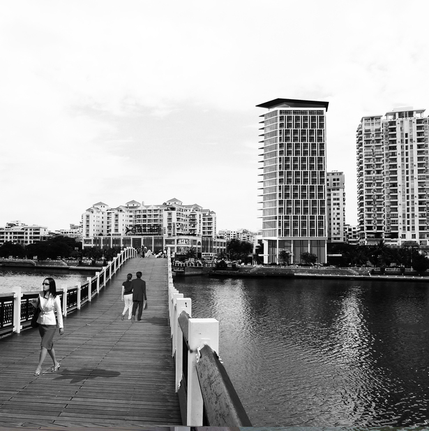 View from Sanya River