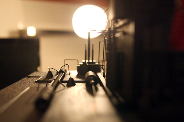 final physical model from found objects