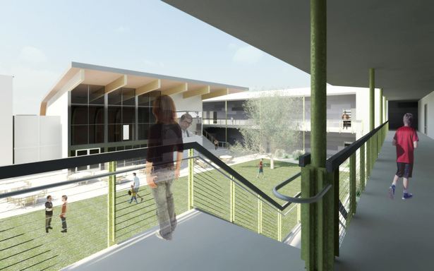 Courtyard from 2nd Floor
