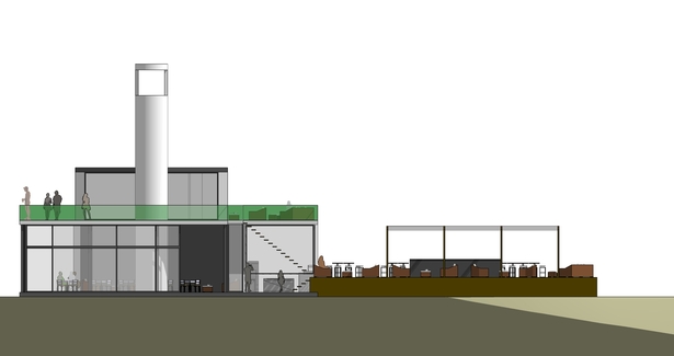 SouthEast elevation.
