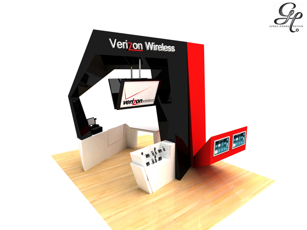 Verizon Kiosk Design