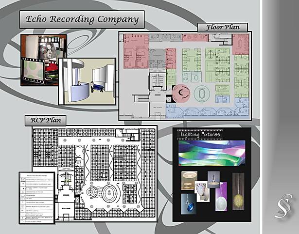 Executive Recording Company Floor Plan
