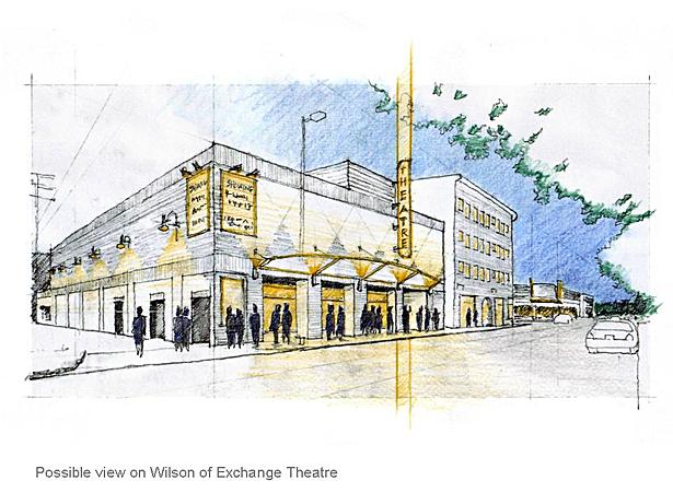 drawing by Alan Loomis / Glendale Urban Design Studio