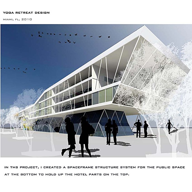 Yoga Retreat Center rendering