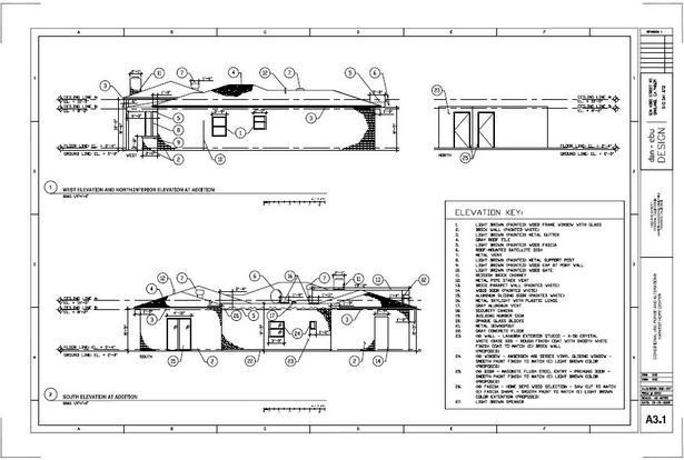 Conditional use permit drawings.