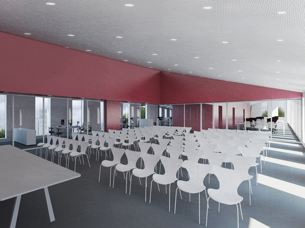 Interior view meeting room
