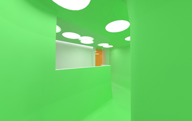 Tunnel at kids bathroom