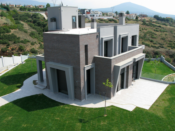 view of the built project