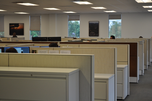 Open office area