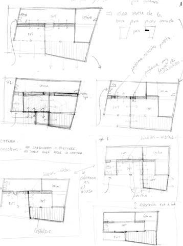restaurant croquis