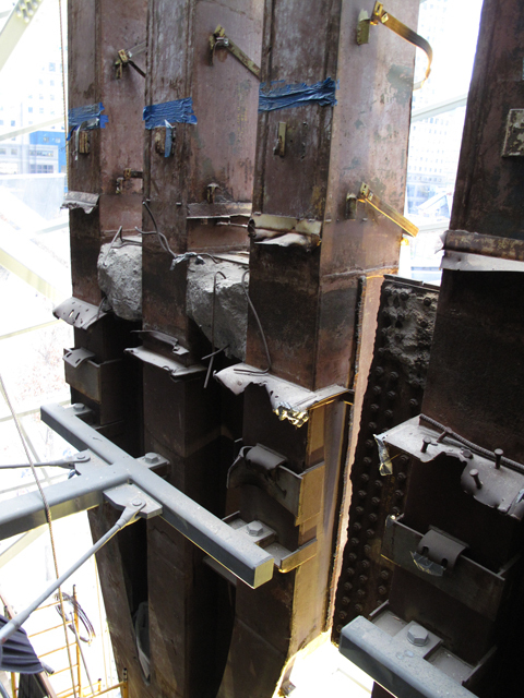 WTC VOEC - Trident Artifact Structural Bracing