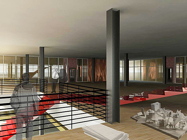 Rendering, Communal Workspace
